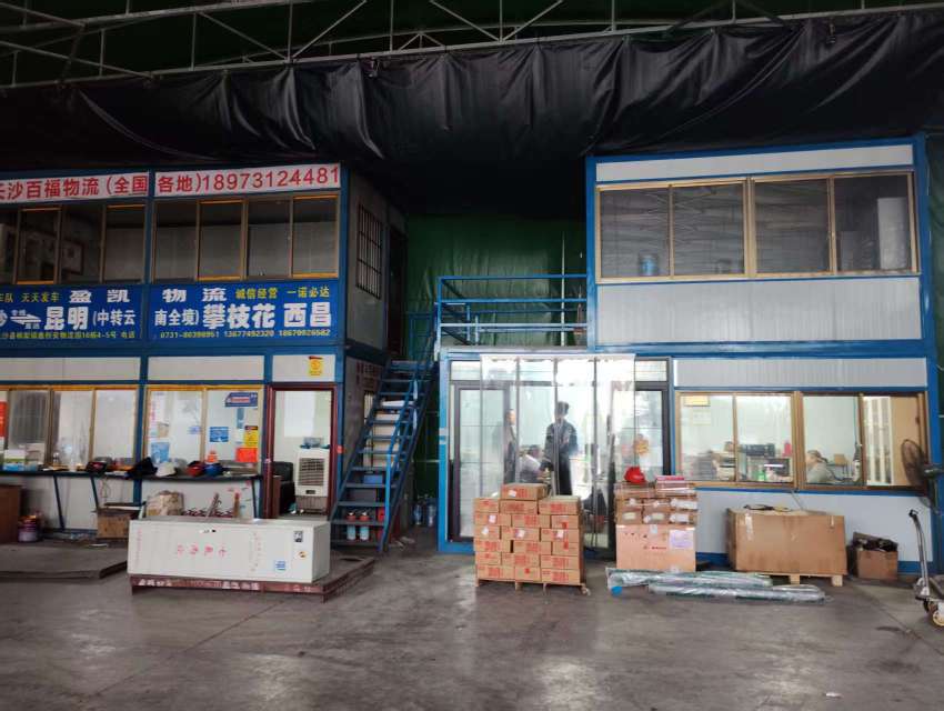 盈凯物流同建物流园档口